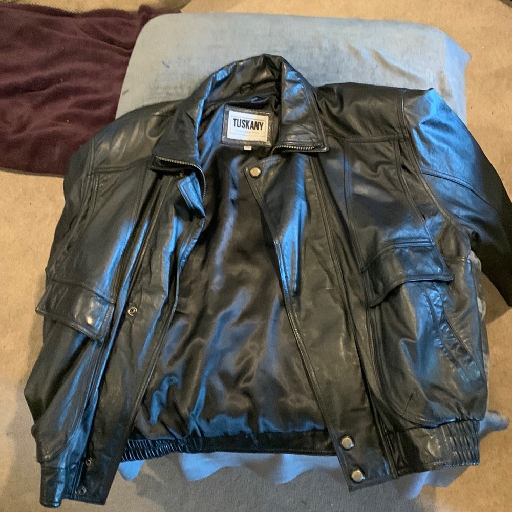 X L leather jacket - Picture 1 of 6